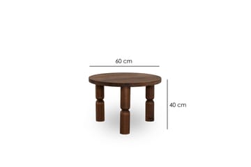 Ida Soffbord 60 cm - Valnöt - Möbler - Bord & matgrupper - Soffbord