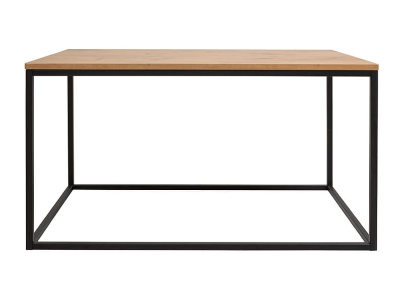 Illaso Soffbord 100 cm - Ekfärg/Svart - Möbler - Bord & matgrupper - Soffbord