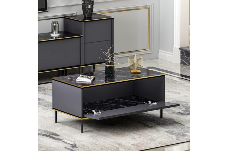 Imaj Soffbord 90 cm - Antracit - Möbler - Bord & matgrupper - Soffbord