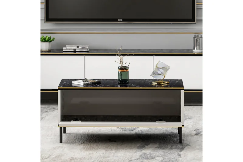 Imaj Soffbord 90 cm - Vit - Möbler - Bord & matgrupper - Soffbord