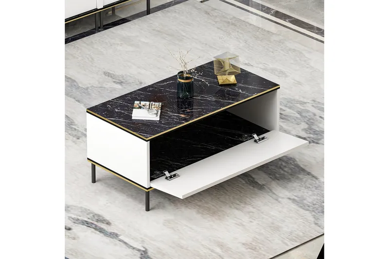 Imaj Soffbord 90 cm - Vit - Möbler - Bord & matgrupper - Soffbord