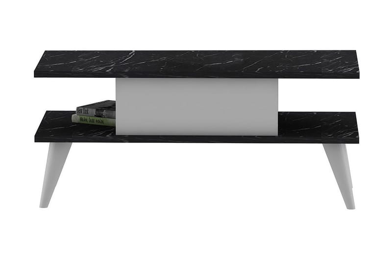 Irbene Soffbord 90x40x90 cm - Svart/Vit - Möbler - Bord & matgrupper - Soffbord