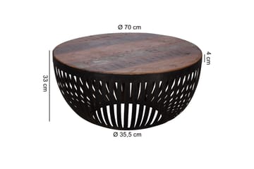 Ireene Soffbord 70 cm - Flerfärgad - Möbler - Bord & matgrupper - Soffbord