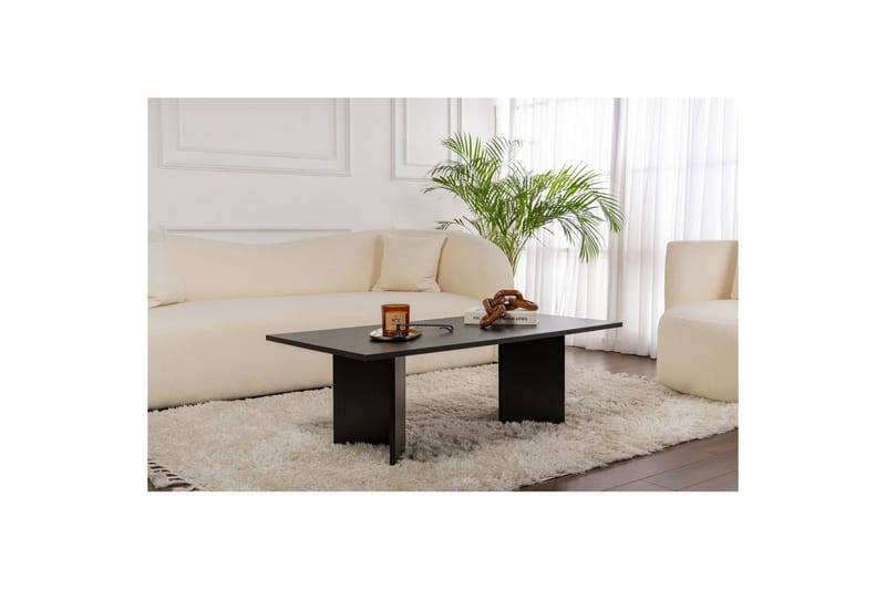 Soffbord Isami Trä Svart - Trä Svart - Möbler - Bord & matgrupper - Soffbord