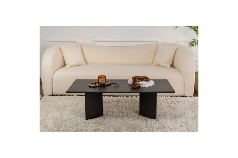 Soffbord Isami Trä Svart - Trä Svart - Möbler - Bord & matgrupper - Soffbord