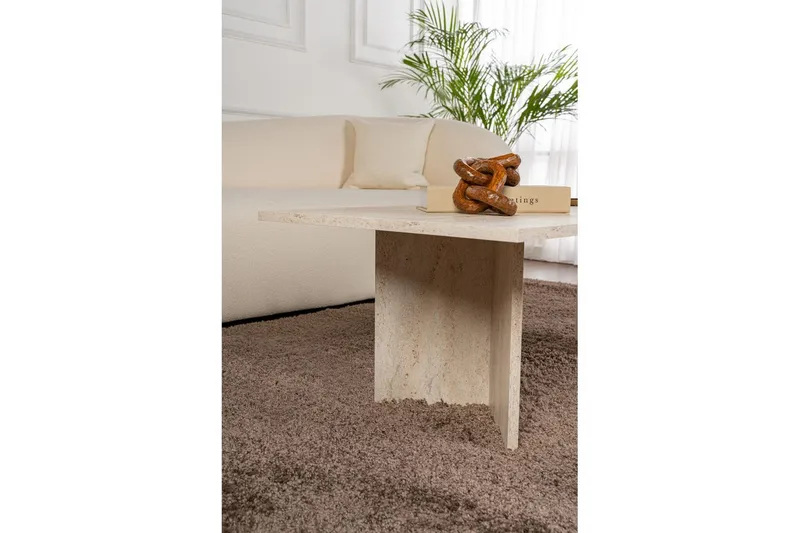 Soffbord Isami Travertin - Travertin - Möbler - Bord & matgrupper - Soffbord