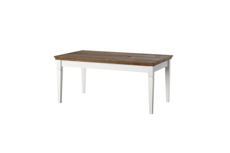 Ivreri Soffbord 110 cm - Vit/Natur - Möbler - Bord & matgrupper - Soffbord