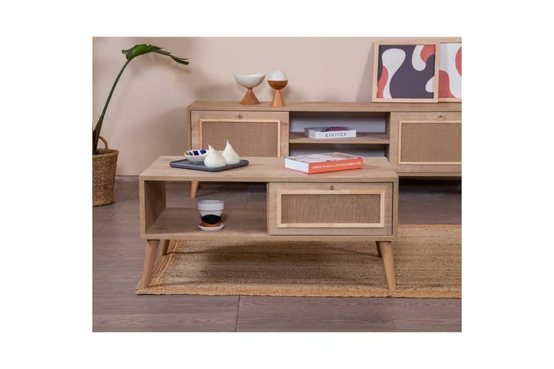 Soffbord Jatinder Ek - Ek - Möbler - Bord & matgrupper - Soffbord