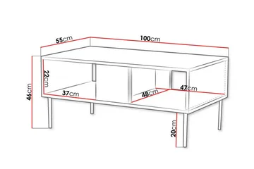 Juniskär Soffbord 55 cm - Brun - Möbler - Bord & matgrupper - Soffbord
