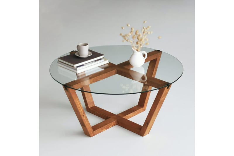 Kafrein Soffbord 75x35x75 cm - Brun - Möbler - Bord & matgrupper - Soffbord