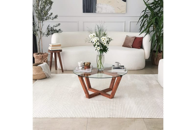 Kafrein Soffbord 75x35x75 cm - Brun - Möbler - Bord & matgrupper - Soffbord