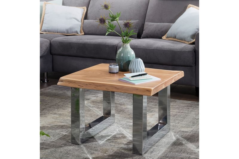 Kaiya Soffbord 58 cm - Trä/natur|Silver - Möbler - Bord & matgrupper - Soffbord