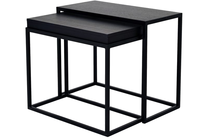 Kapelvej Satsbord 60 cm 2 Bord - Svart - Möbler - Bord & matgrupper - Soffbord