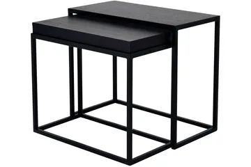 Kapelvej Satsbord 60 cm 2 Bord - Svart - Möbler - Bord & matgrupper - Soffbord