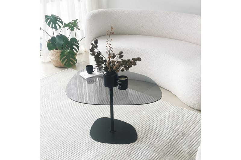 Karamea Soffbord 85 cm - Grå/Svart - Möbler - Bord & matgrupper - Soffbord