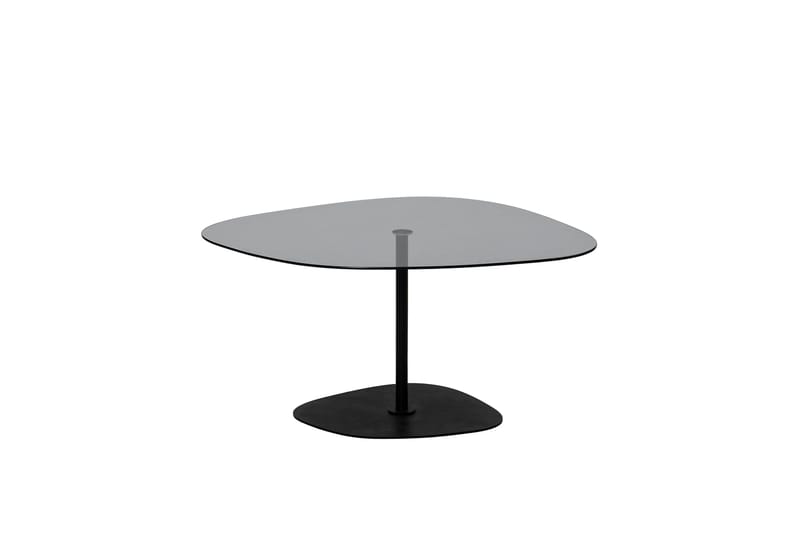 Karamea Soffbord 85 cm, Grå/Svart