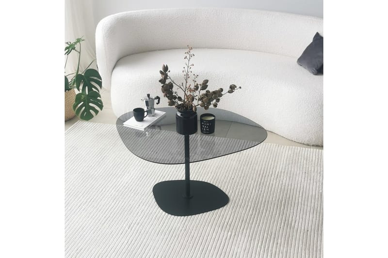 Karamea Soffbord 85 cm - Grå/Svart - Möbler - Bord & matgrupper - Soffbord