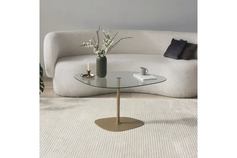Karamea Soffbord 85 cm - Guld - Möbler - Bord & matgrupper - Soffbord