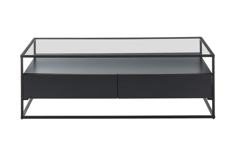 Karysma Soffbord 120 cm - Svart/Glas - Möbler - Bord & matgrupper - Soffbord