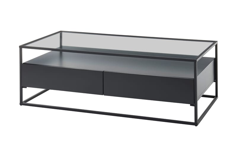 Karysma Soffbord 120 cm - Svart/Glas - Möbler - Bord & matgrupper - Soffbord
