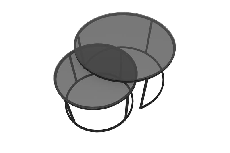 Kashiwa Soffbord 60 cm - Svart - Möbler - Bord & matgrupper - Soffbord