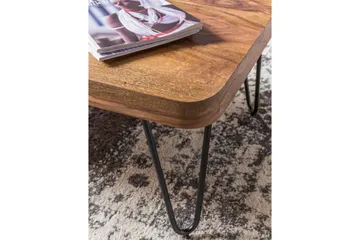 Katsura Soffbord 115 cm - Massivt trä/svart - Möbler - Bord & matgrupper - Soffbord