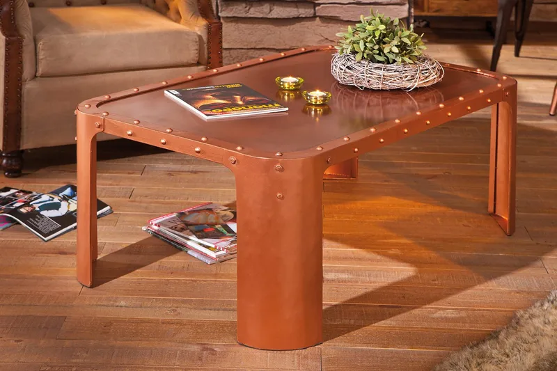 Kazuko Soffbord 110 cm - Koppar - Möbler - Bord & matgrupper - Soffbord