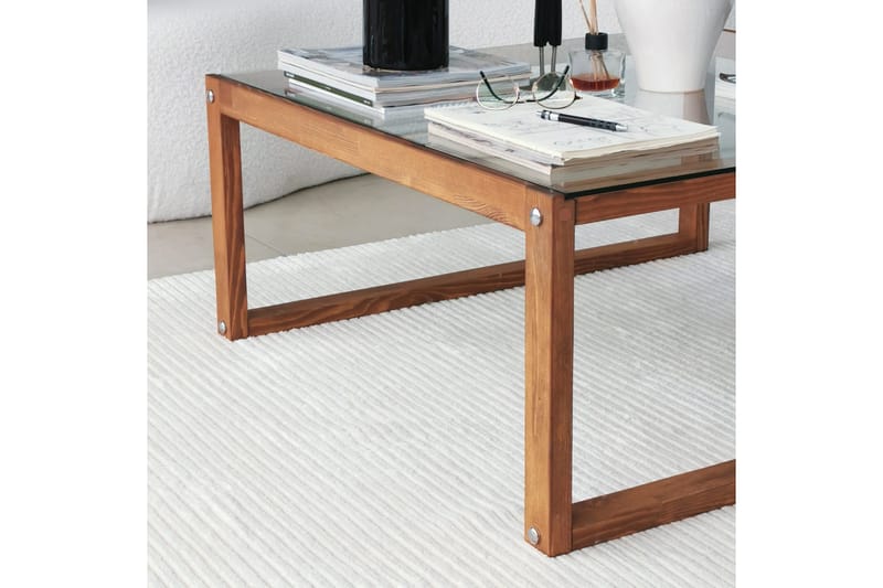 Kesgrold Soffbord 90x40x90 cm - Brun - Möbler - Bord & matgrupper - Soffbord
