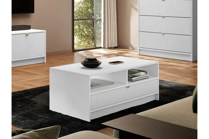 Kintore Soffbord 50 cm - Vit - Möbler - Bord & matgrupper - Soffbord