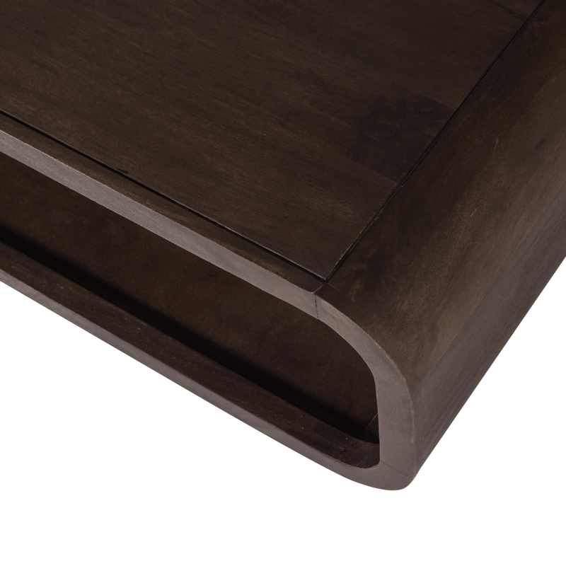 Soffbord Kinu 120 cm - Mörkbrun - Möbler - Bord & matgrupper - Soffbord