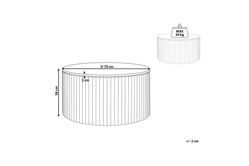 Soffbord Kirkwood Ljus trä - Ljus trä - Möbler - Bord & matgrupper - Soffbord