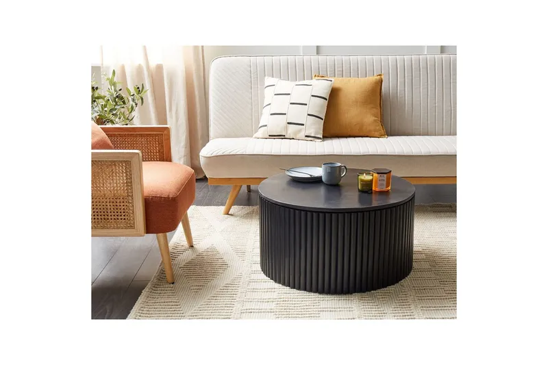 Soffbord Kirkwood Svart - Svart - Möbler - Bord & matgrupper - Soffbord