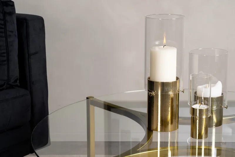 Kivik Soffbord Runt 75cm - Transparent - Möbler - Bord & matgrupper - Soffbord