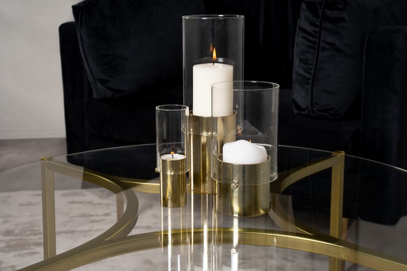 Kivik Soffbord Runt 75cm - Transparent - Möbler - Bord & matgrupper - Soffbord