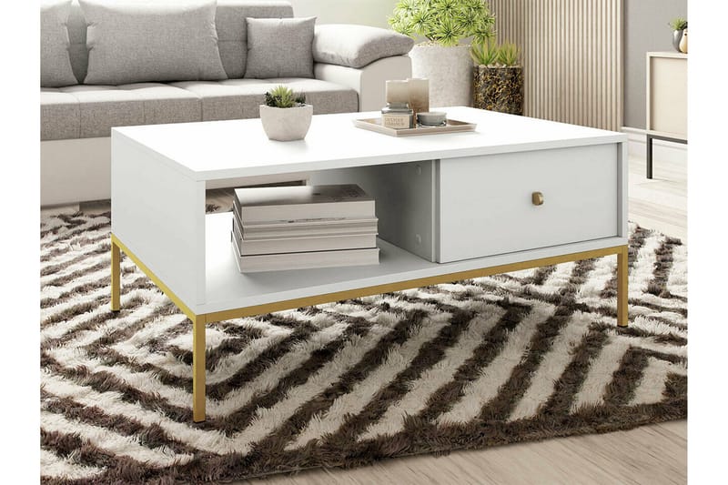 Klinkerville Soffbord 68,1 cm - Vit - Möbler - Bord & matgrupper - Soffbord