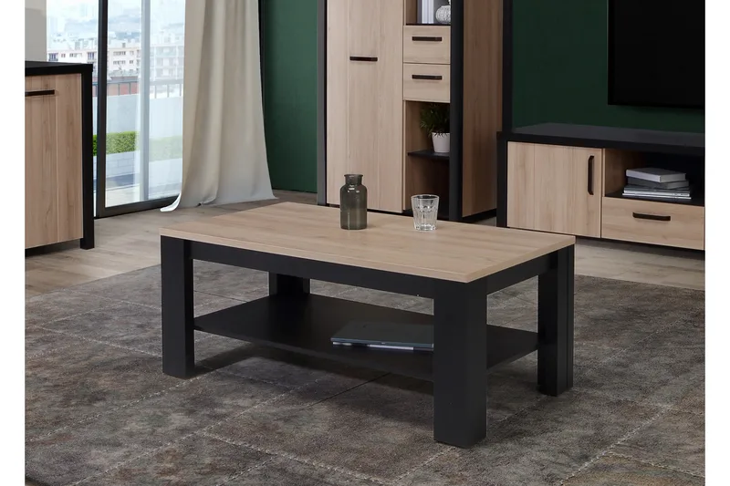 Konitsa Soffbord 110 cm - Brun/Svart - Möbler - Bord & matgrupper - Soffbord