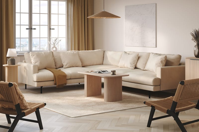 Kopparbo Soffbord 120 cm Vitlaserad Ek - Möbler - Bord & matgrupper - Soffbord