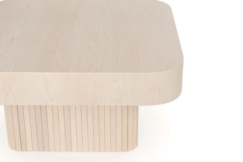 Kopparbo Soffbord 80 cm - Ljust vitlaserat ekträ - Möbler - Bord & matgrupper - Soffbord