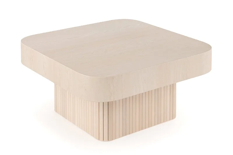 Kopparbo Soffbord 80 cm - Ljust vitlaserat ekträ - Möbler - Bord & matgrupper - Soffbord