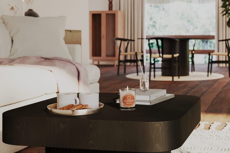 Kopparbo Soffbord 80 cm Svart - Svart trä - Möbler - Bord & matgrupper - Soffbord