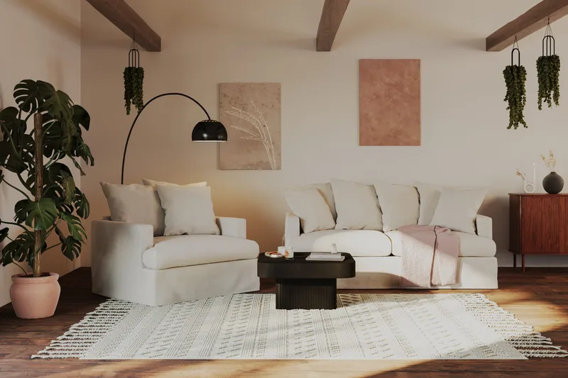 Kopparbo Soffbord 80 cm Svart - Svart trä - Möbler - Bord & matgrupper - Soffbord