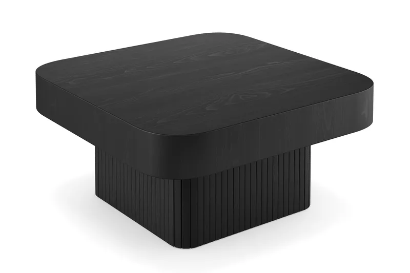 Kopparbo Soffbord 80 cm Svart - Svartlaserad ek - Möbler - Bord & matgrupper - Soffbord