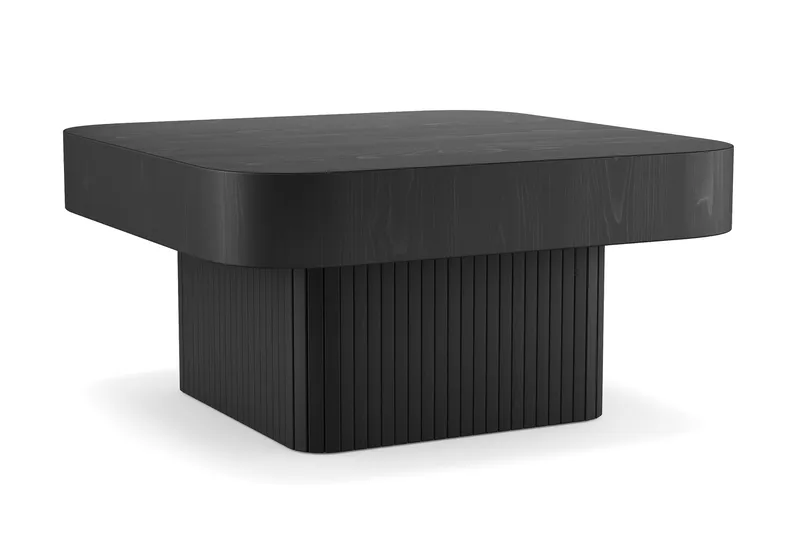 Kopparbo Soffbord 80 cm Svart - Svartlaserad ek - Möbler - Bord & matgrupper - Soffbord