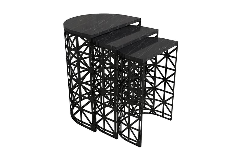 Koraleigh Satsbord 46 cm - Svart - Möbler - Bord & matgrupper - Soffbord