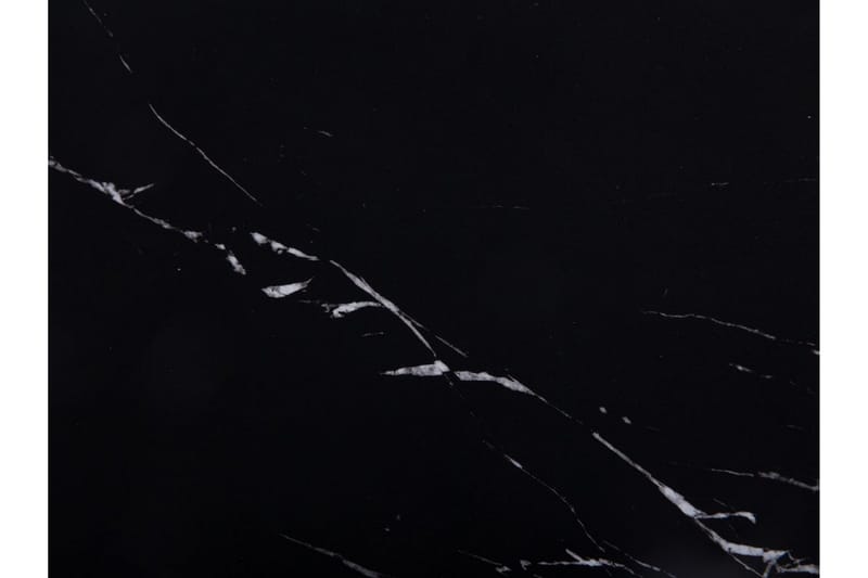 Kubsch Soffbord Svart Marmormönster - Svart - Möbler - Bord & matgrupper - Soffbord