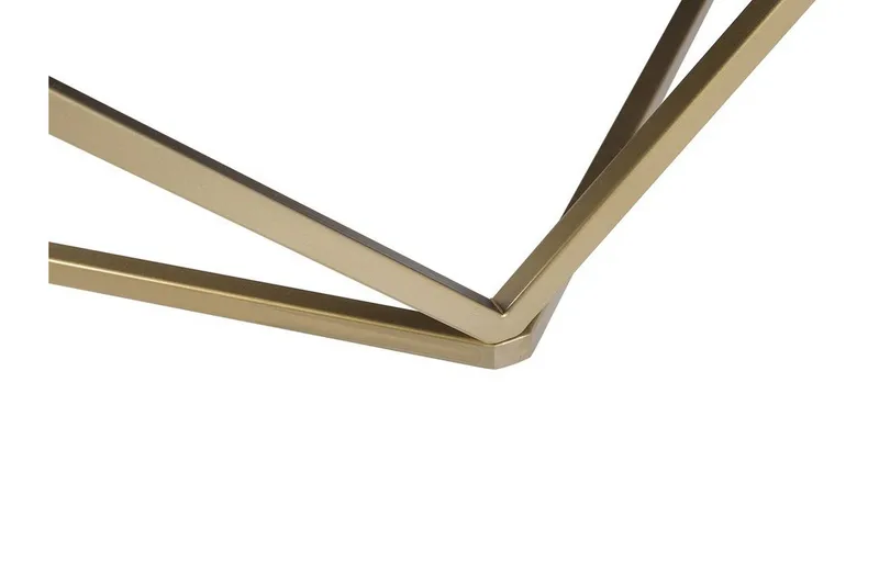 Kubsch Soffbord Svart Marmormönster - Svart - Möbler - Bord & matgrupper - Soffbord