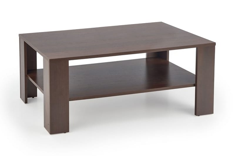 Kwadro Soffbord 110 cm med Förvaring Hylla - Brun - Möbler - Bord & matgrupper - Soffbord