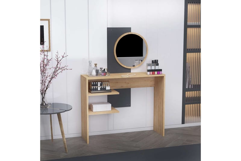 Laxman Sminkbord 96 cm - Blå/Antracit - Möbler - Bord & matgrupper - Soffbord - Kistbord