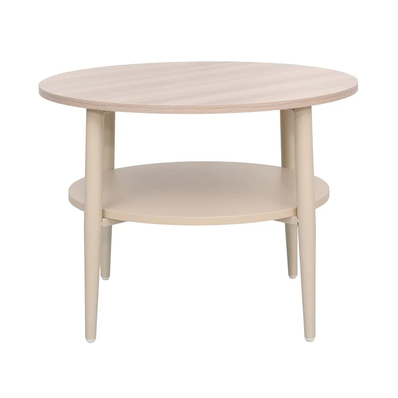 Soffbord Lester ljust 60x60x45 cm - Ljust trä / beige - Möbler - Bord & matgrupper - Soffbord