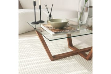 Liepene Soffbord 105x35x105 cm - Brun - Möbler - Bord & matgrupper - Soffbord